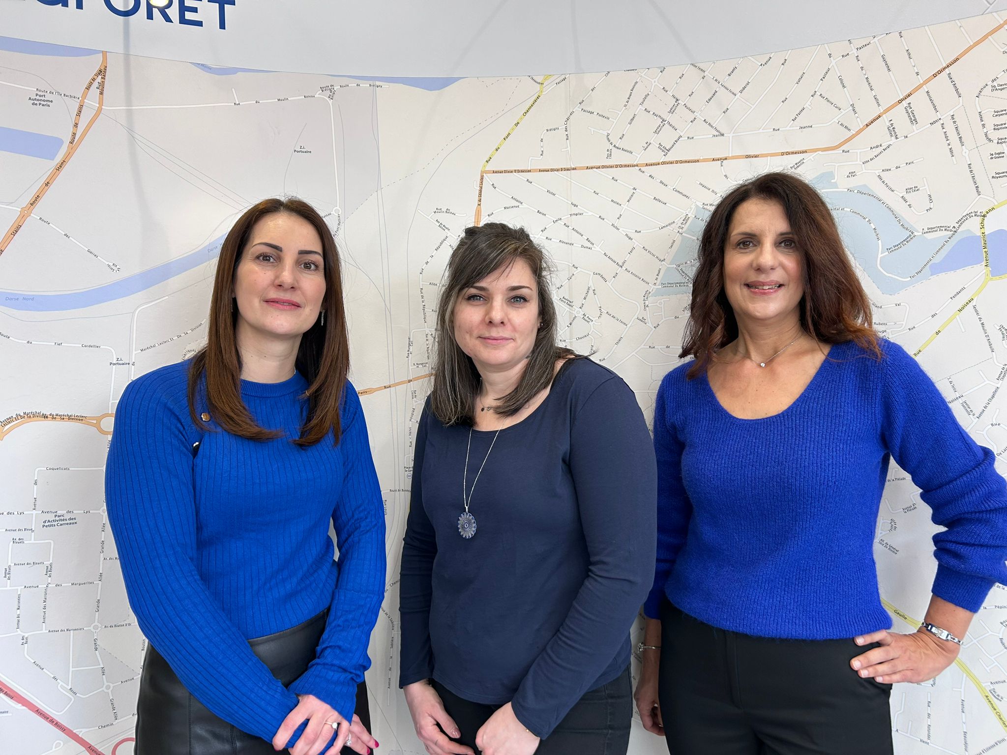 Photo de l'équipe de l'agence